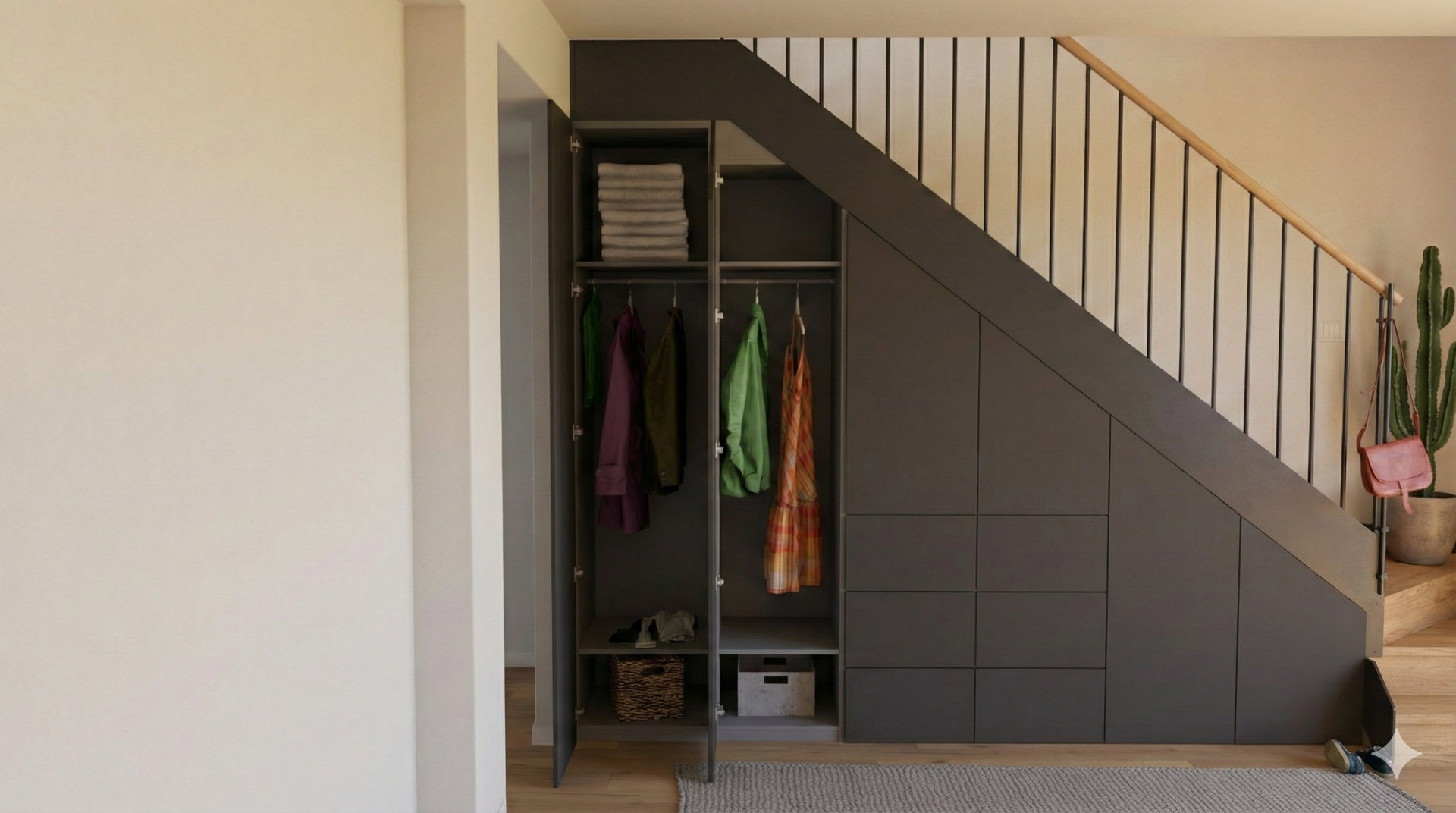 dettagli armadiio su misura sottoscala Brescia dettagli armadiio su misura sottoscala Brescia